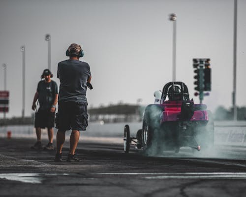 Two Men and a Racing Car 