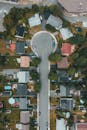 Aerial View of Houses