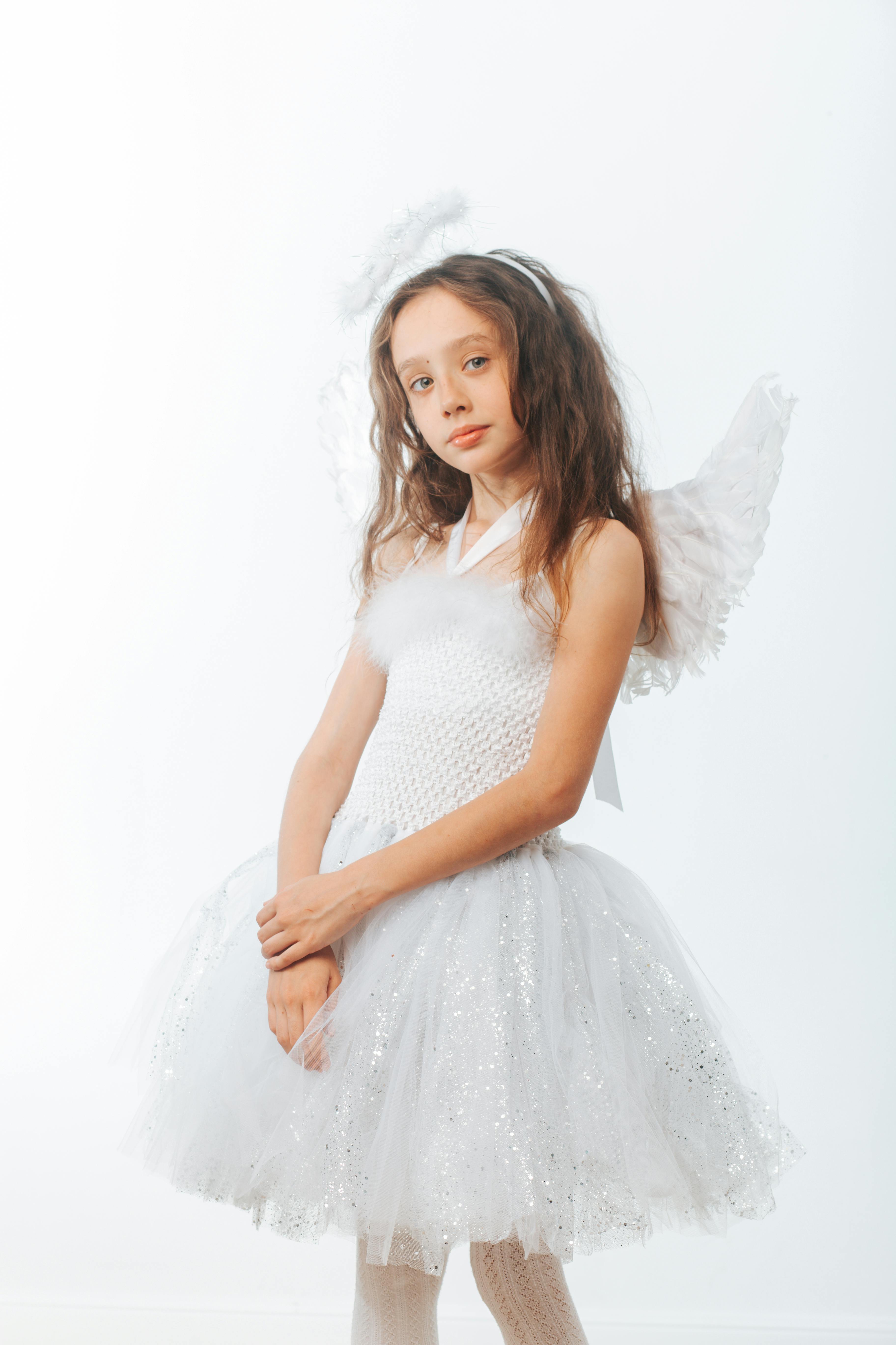 Buy Blended Baby Girls Angel Pari Dress/Christmas Gown Online at  desertcartINDIA