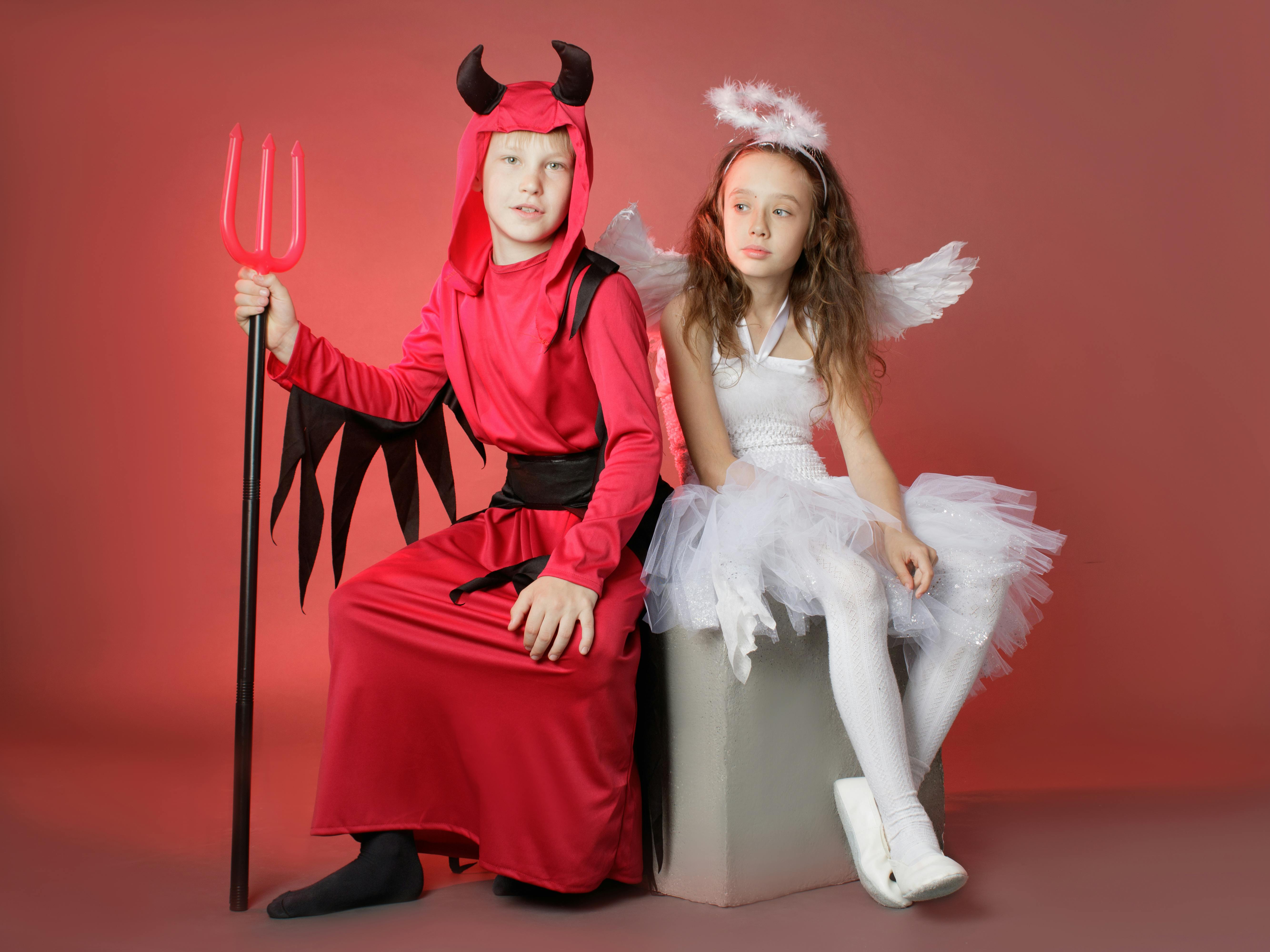 devil girl and angel boy