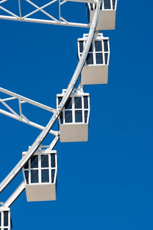 A White Ferris Wheel