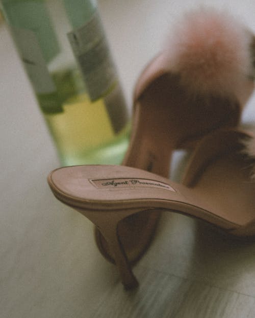 Free Close-Up Shot of Brown Heels Stock Photo
