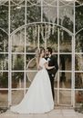 Newlywed Couple Looking at Each Other
