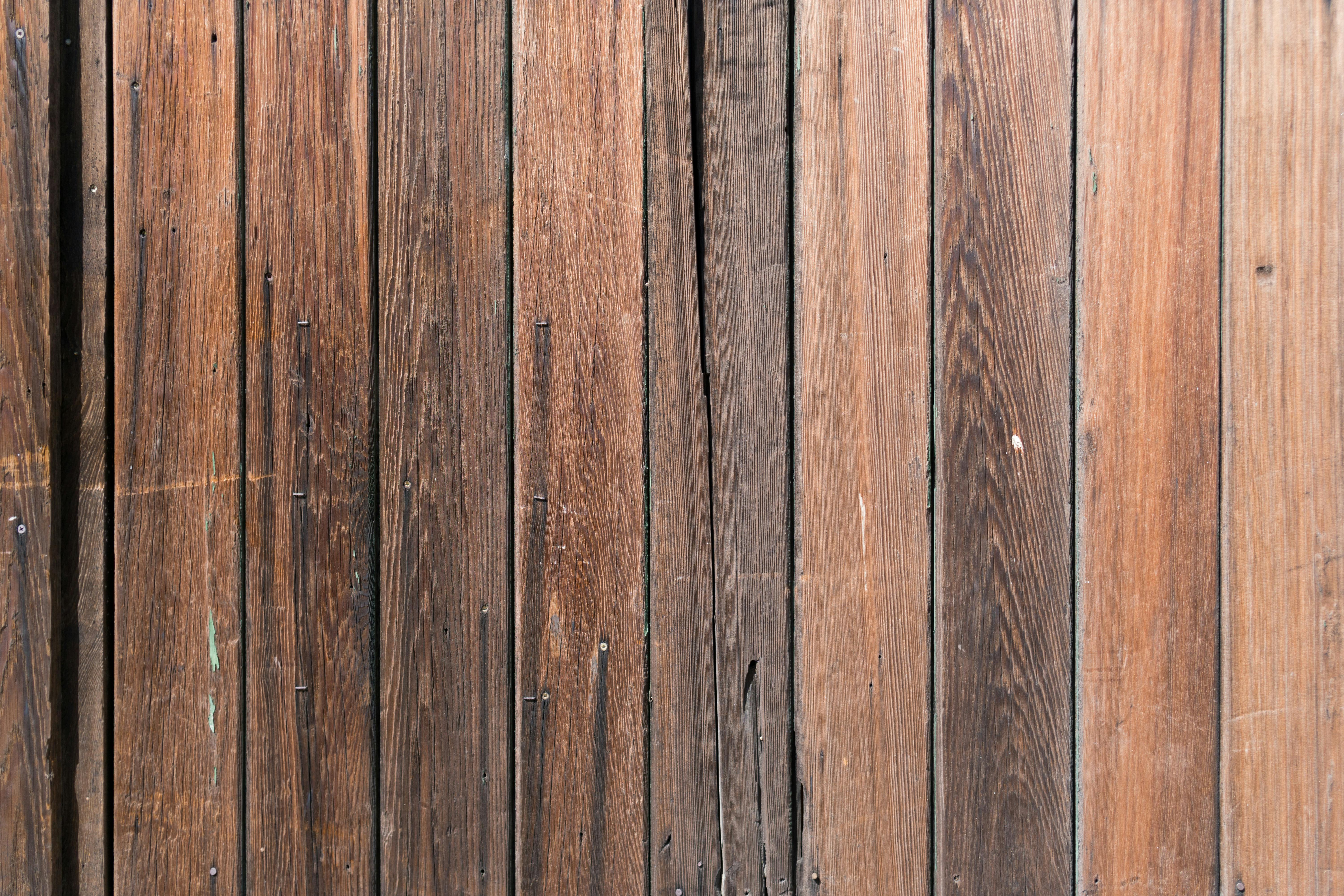 Macro Shot of Wooden Planks · Free Stock Photo