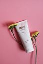 White and Pink Tube Bottle