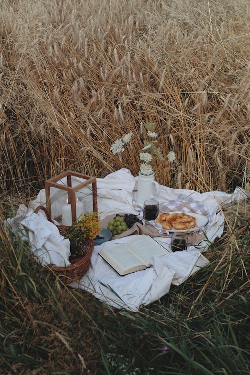 Picnic in a Wheat Field