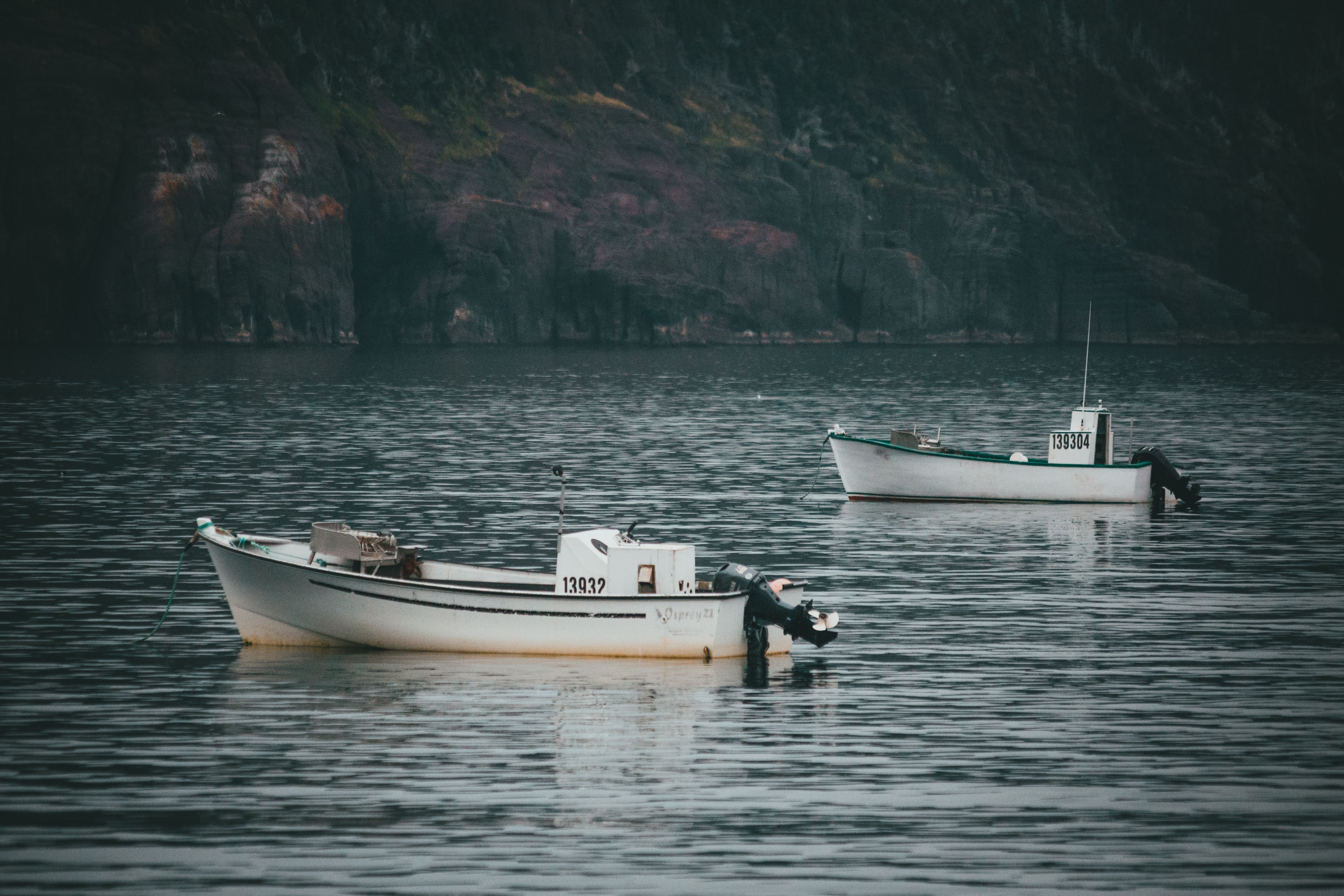 White Boats on Body of Water · Free Stock Photo