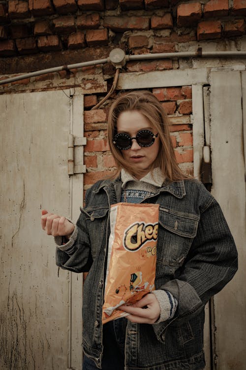 Free stock photo of 90s style, garage, girl