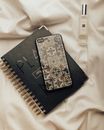 Black and White Floral Notebook