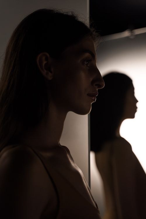 Side View of a Beautiful Woman · Free Stock Photo