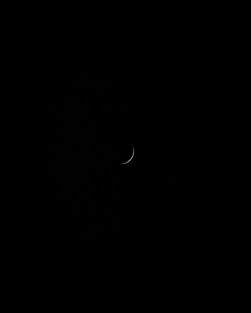 Foto profissional grátis de lua, lua crescente
