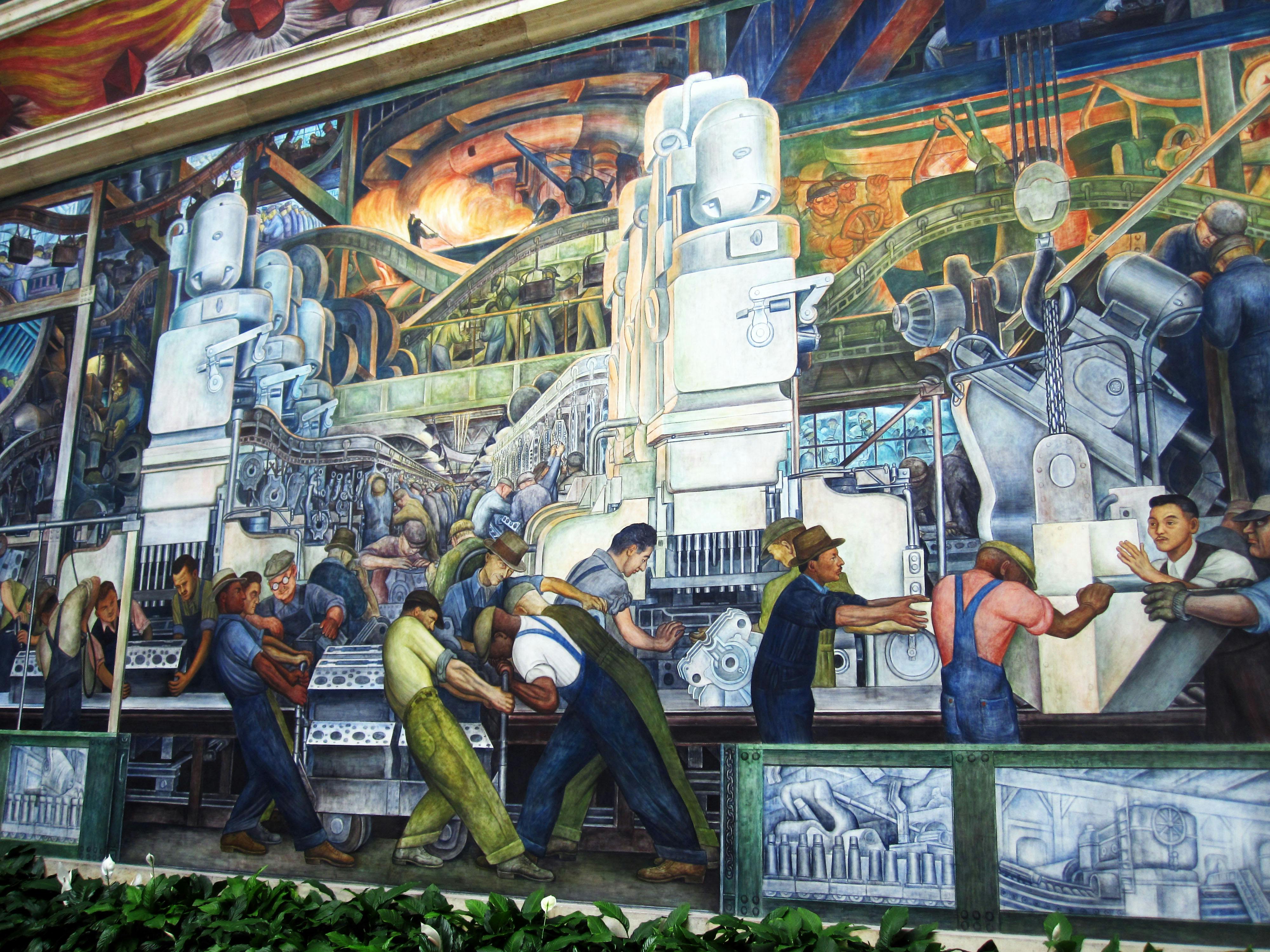 Free Stock Photo Of Dia, Diego Rivera, Mural