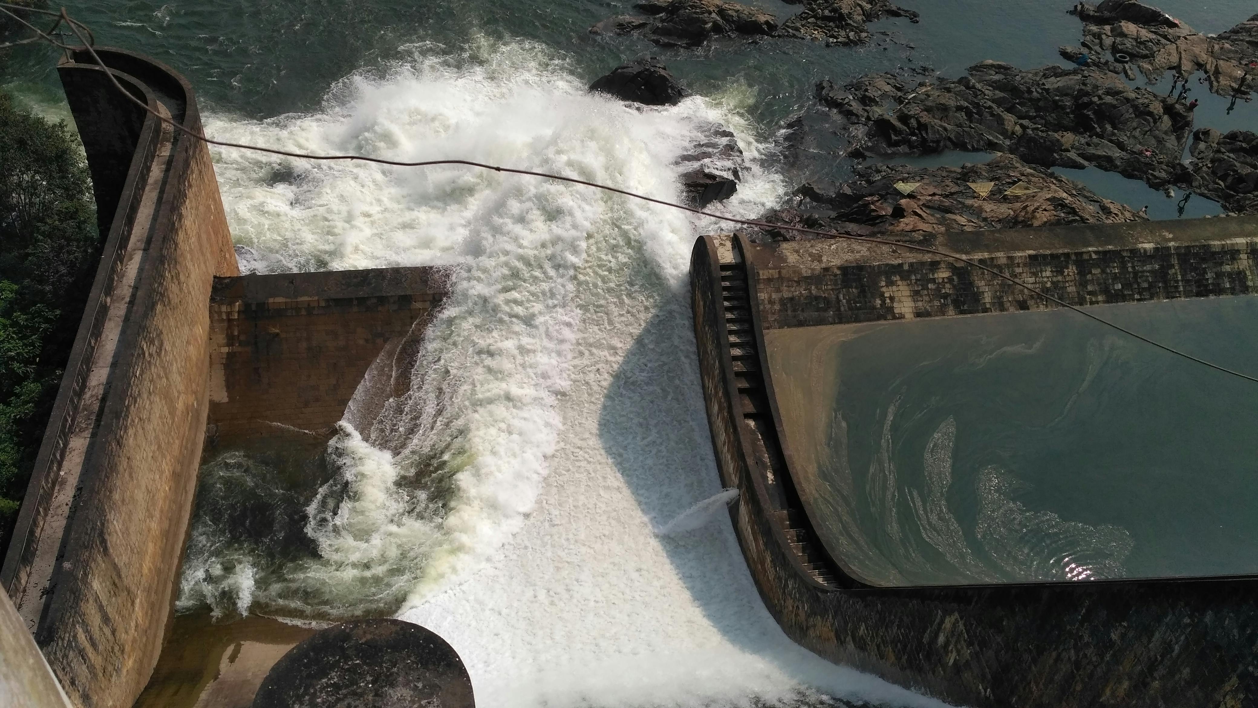 Hydraulic Dam Falls waterfall