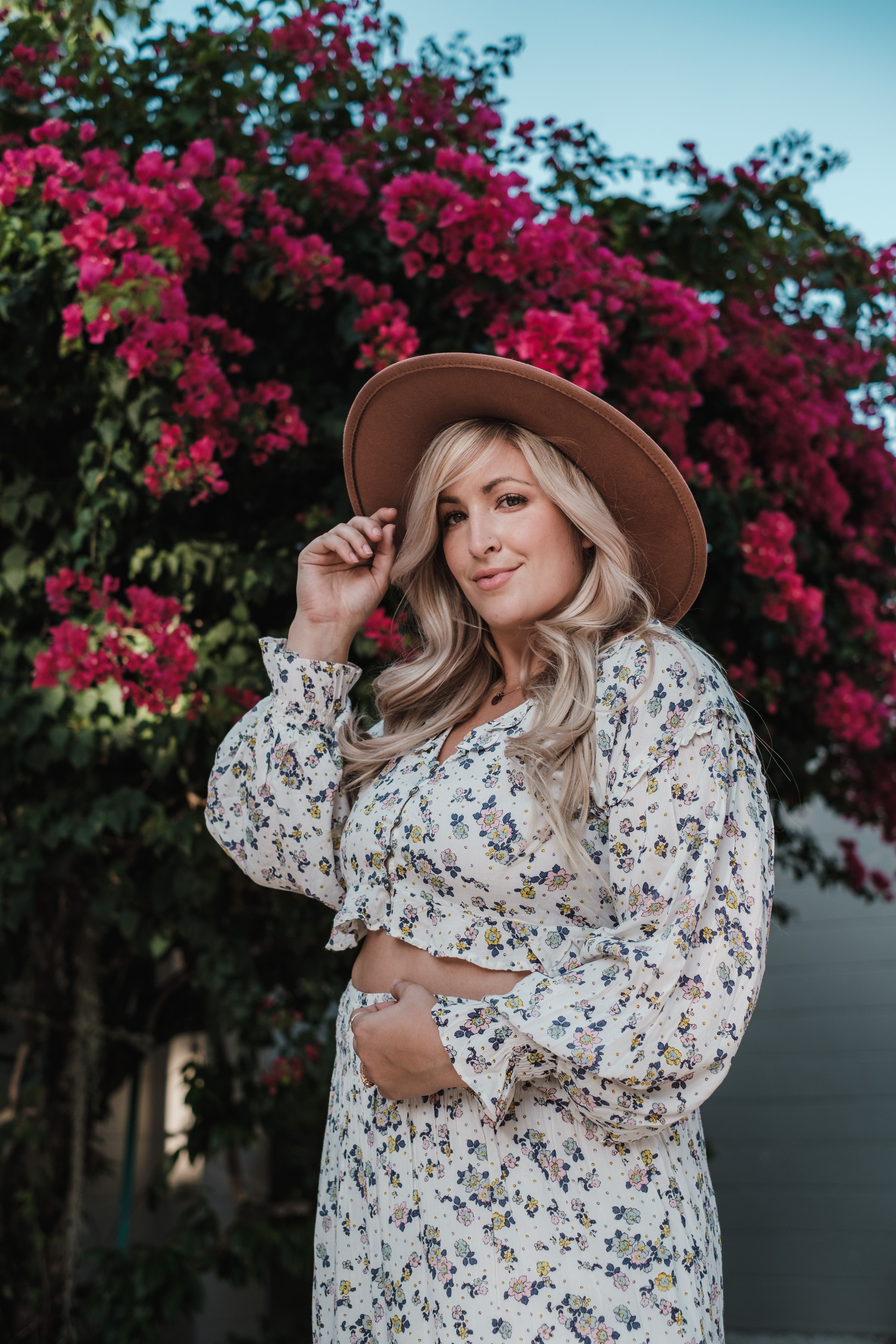 A Woman Wearing Brown Hat · Free Stock Photo