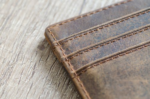 Free Brown Leather Wallet Stock Photo