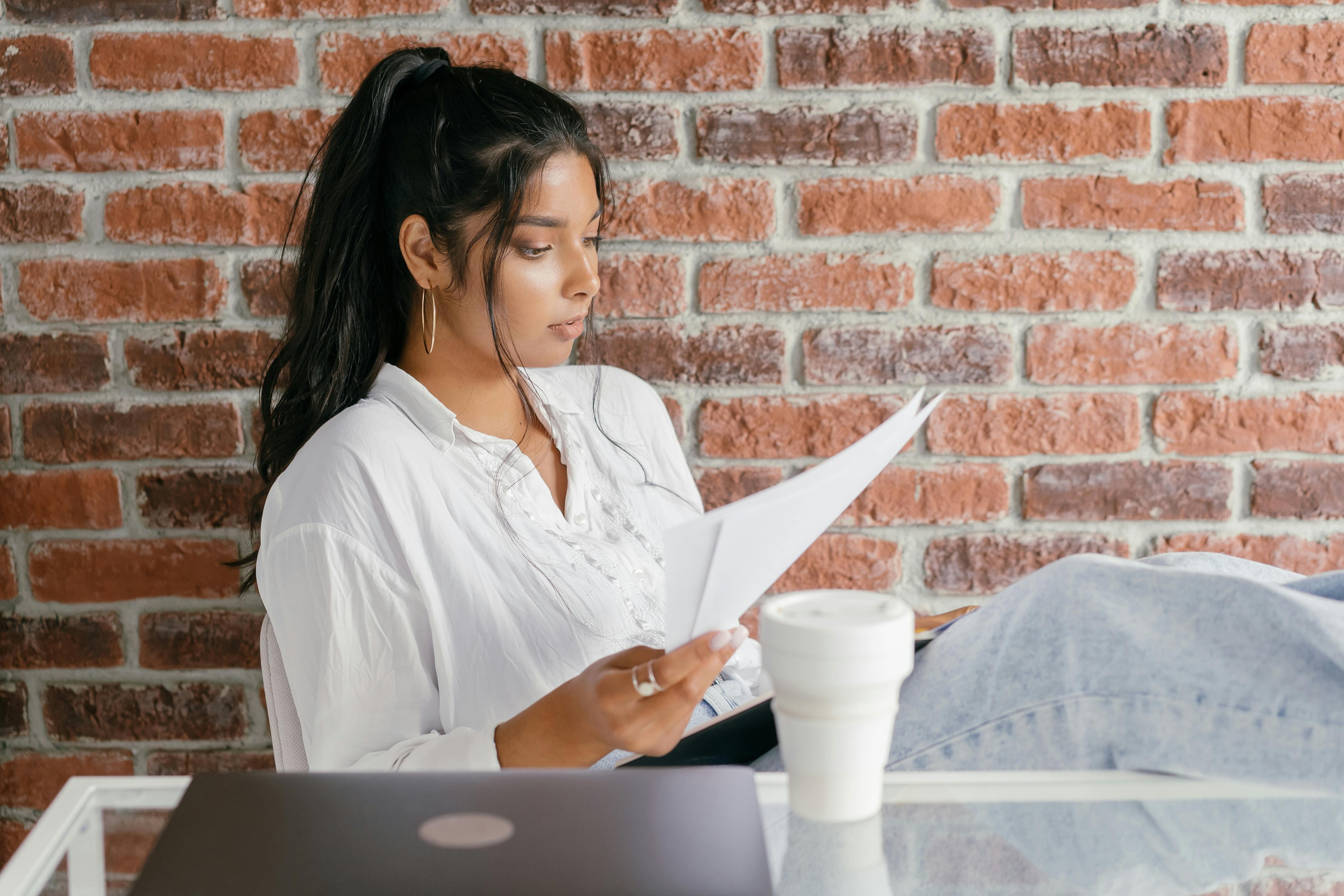 Personal development during unemployment — Photo by Mikhail Nilov on Pexels