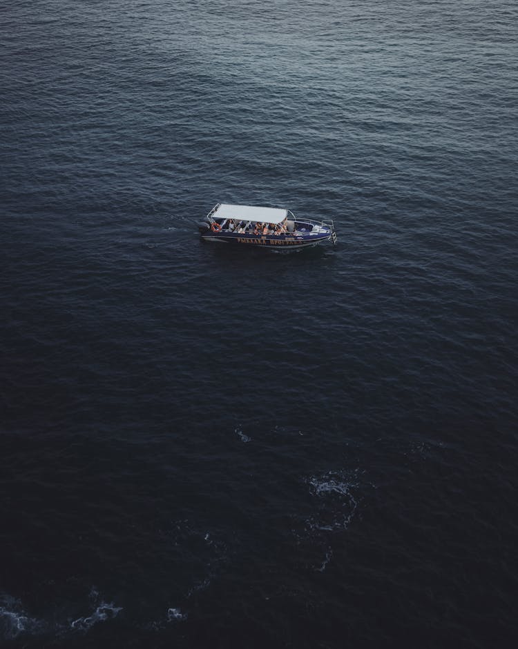 Motorboat In A Sea 