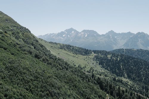 Gratis arkivbilde med dronebilde, fjell, flyfotografering