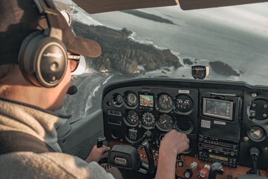 Person Driving A Person Flying an Aircraft