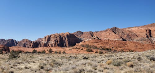 Foto d'estoc gratuïta de cel clar, erosionat, fons de pantalla