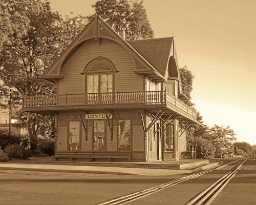 Free stock photo of depot, nostalgia, railroad Stock Photo