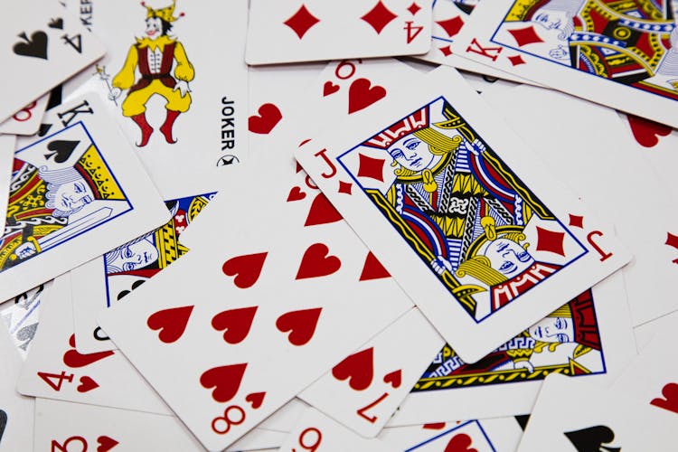 Jack Of Diamonds On Playing Cards