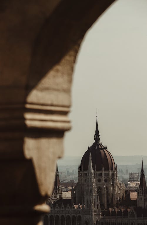 Immagine gratuita di Budapest, cupola, edifici governativi