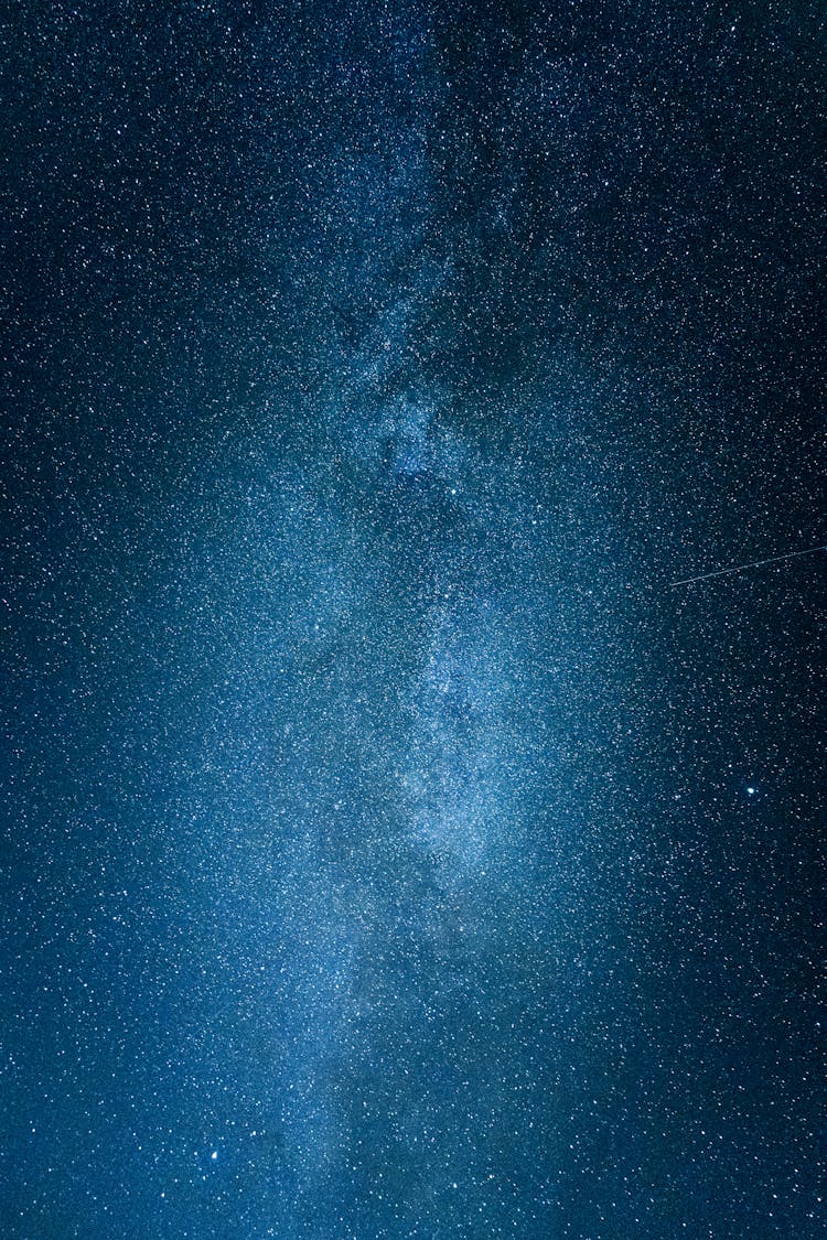 View Of Milky Way In Night Sky