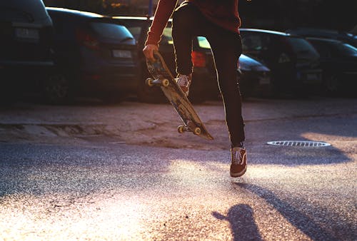 bezplatná Základová fotografie zdarma na téma boty, jízda na skateboardu, lední bruslení Základová fotografie