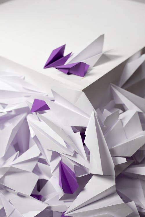 Fotobanka s bezplatnými fotkami na tému konceptuálny, origami, papiere