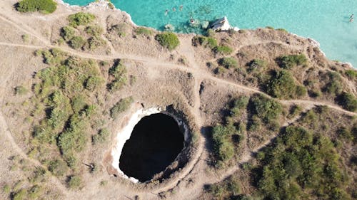 Cave on Seashore