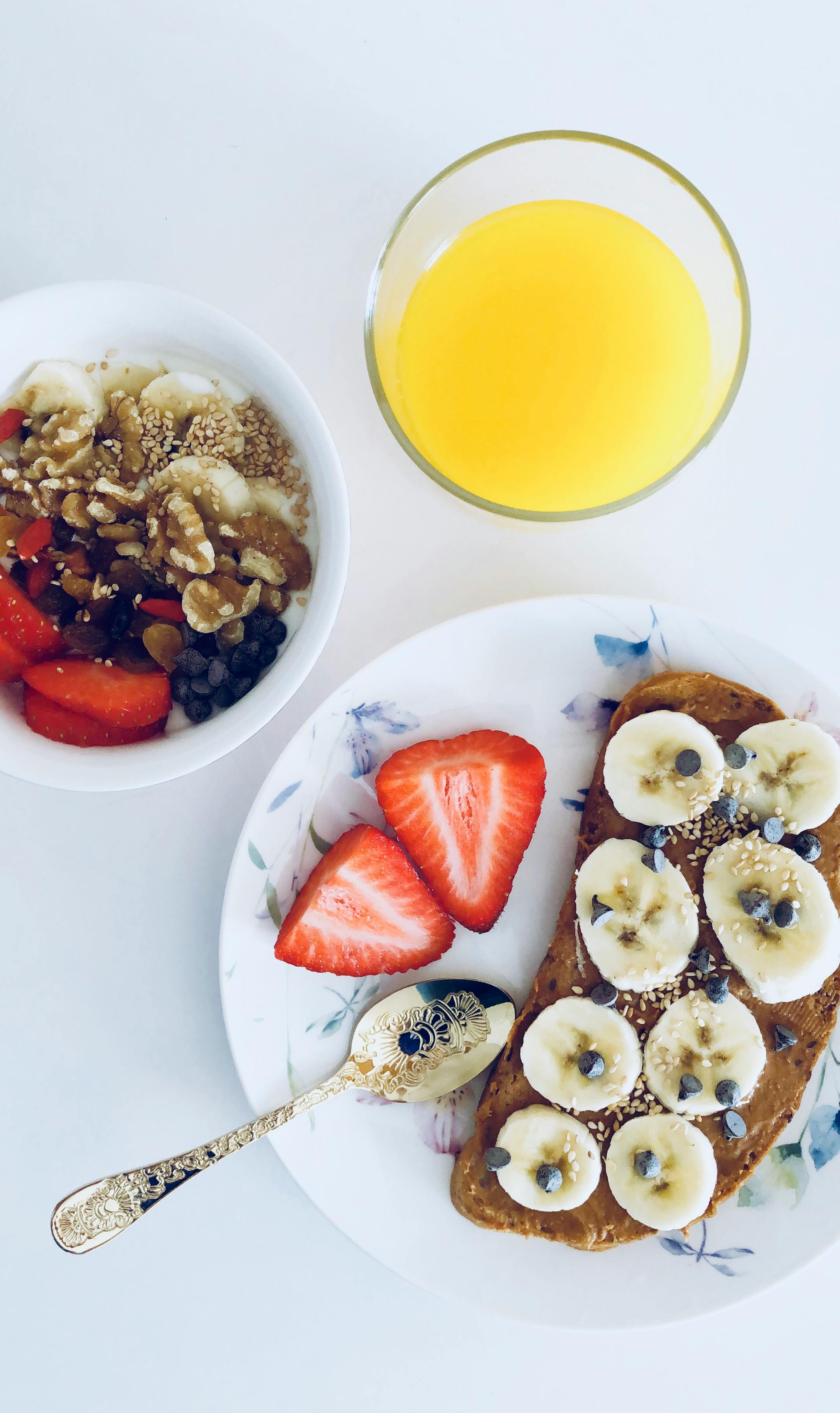 healthy breakfast food chart