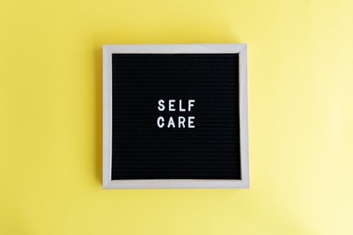 Self Care in Picture Frame