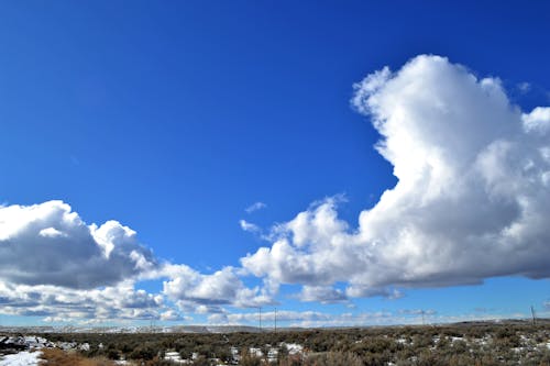 Luchtfotografie Van Metropolitan Under White Clouds