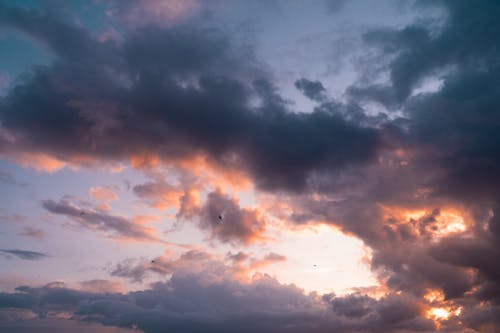 Foto stok gratis awan, backlit, berawan