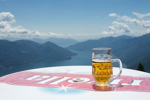 Free stock photo of beer, lakes, mountains
