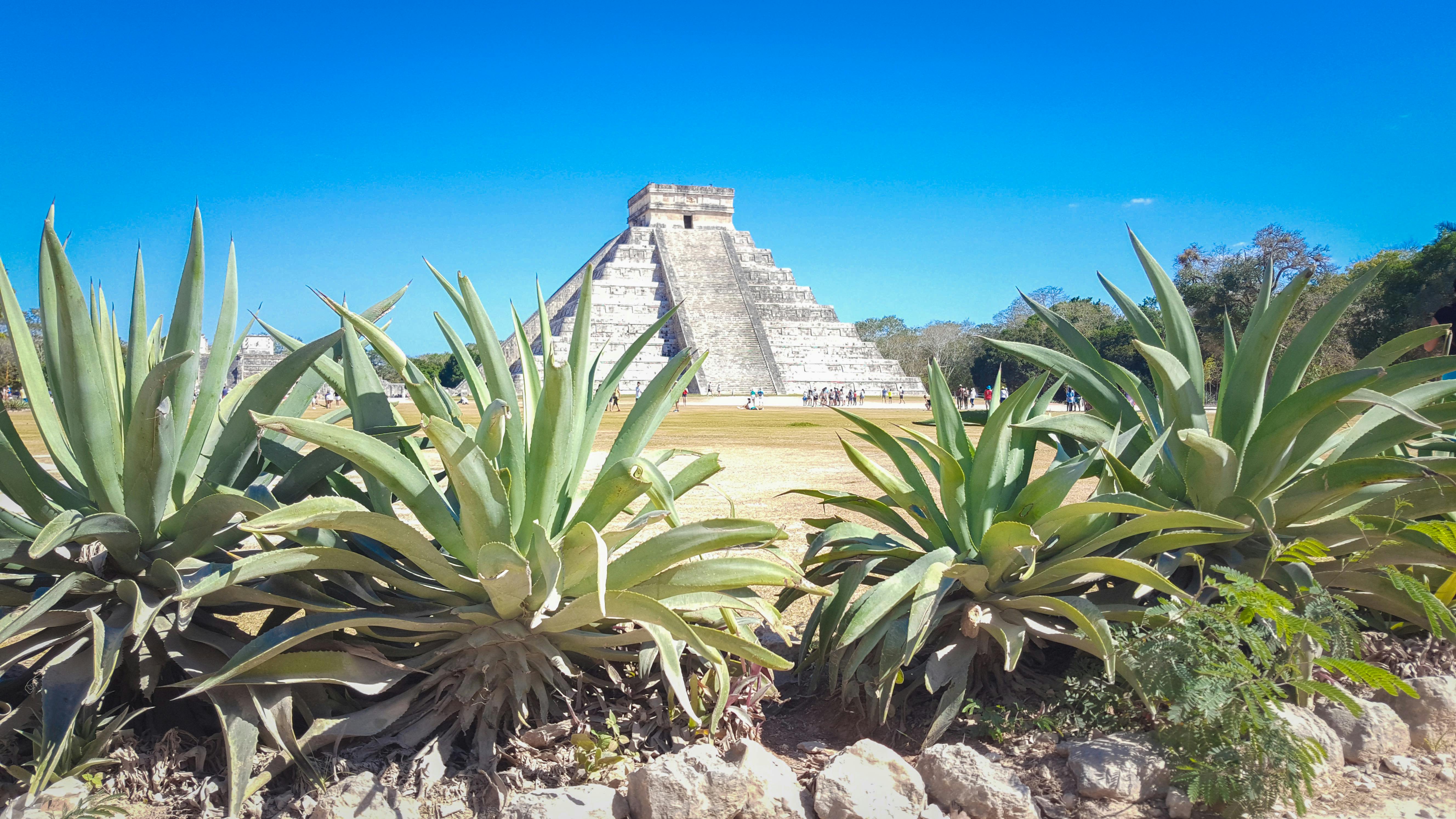 free-stock-photo-of-mayan-civilization-mexico-pyramid