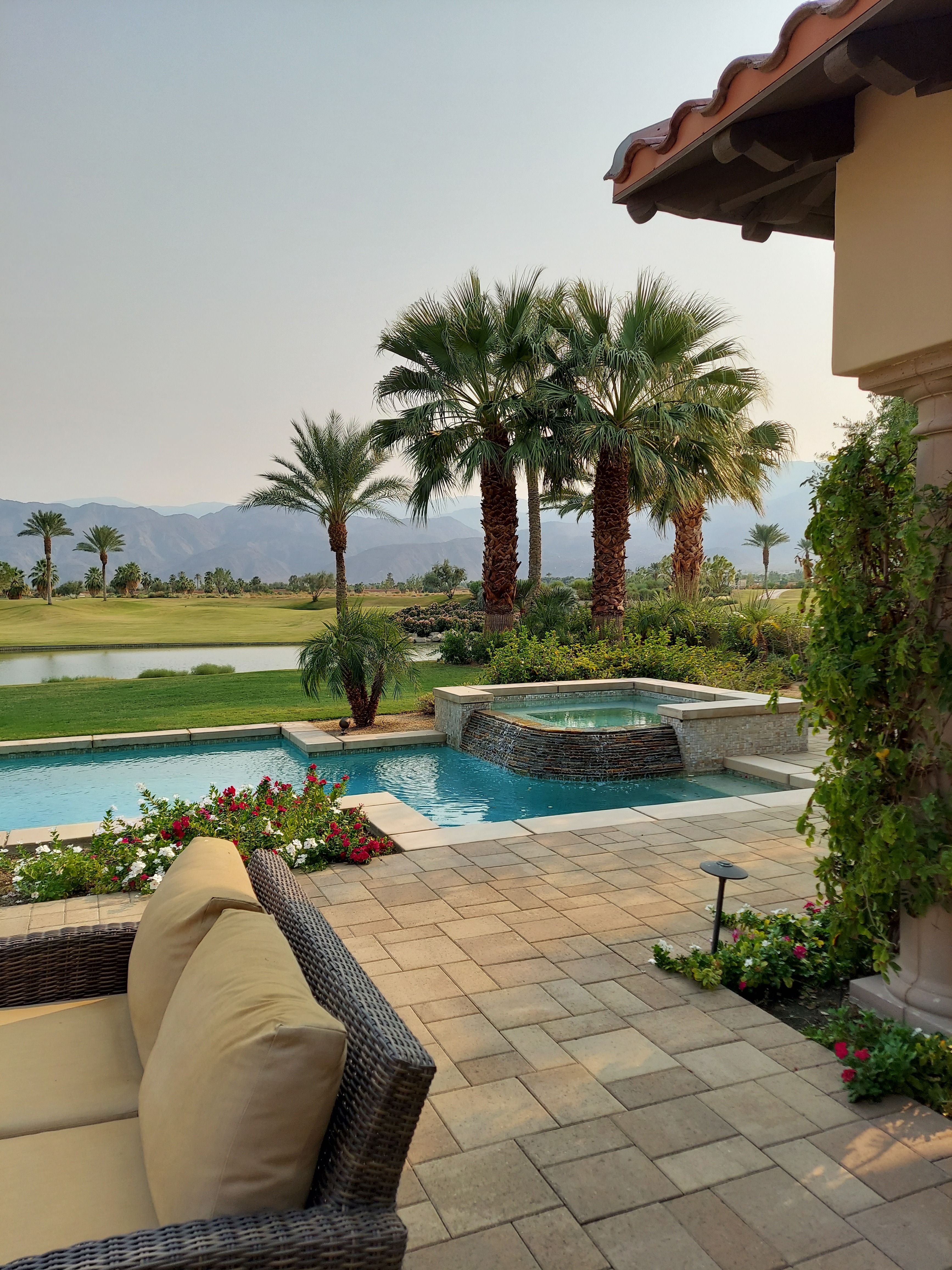 View of Luxury Residence with Swimming Pool in Tropical Country · Free Stock Photo