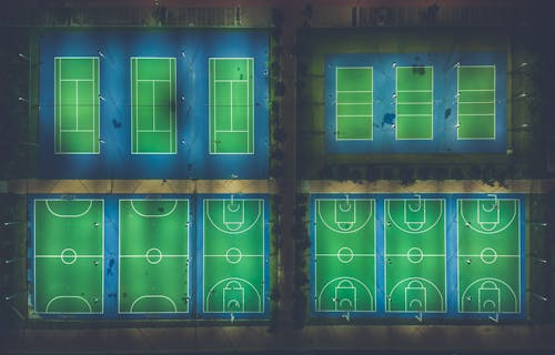 Gratis arkivbilde med basketballbane, design, farge