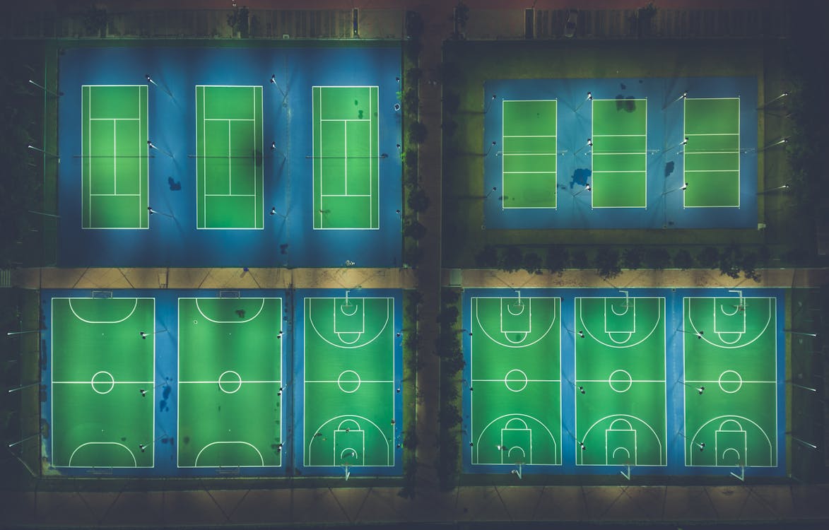 Fotobanka s bezplatnými fotkami na tému basketbalové ihrisko, dizajn, dvorec