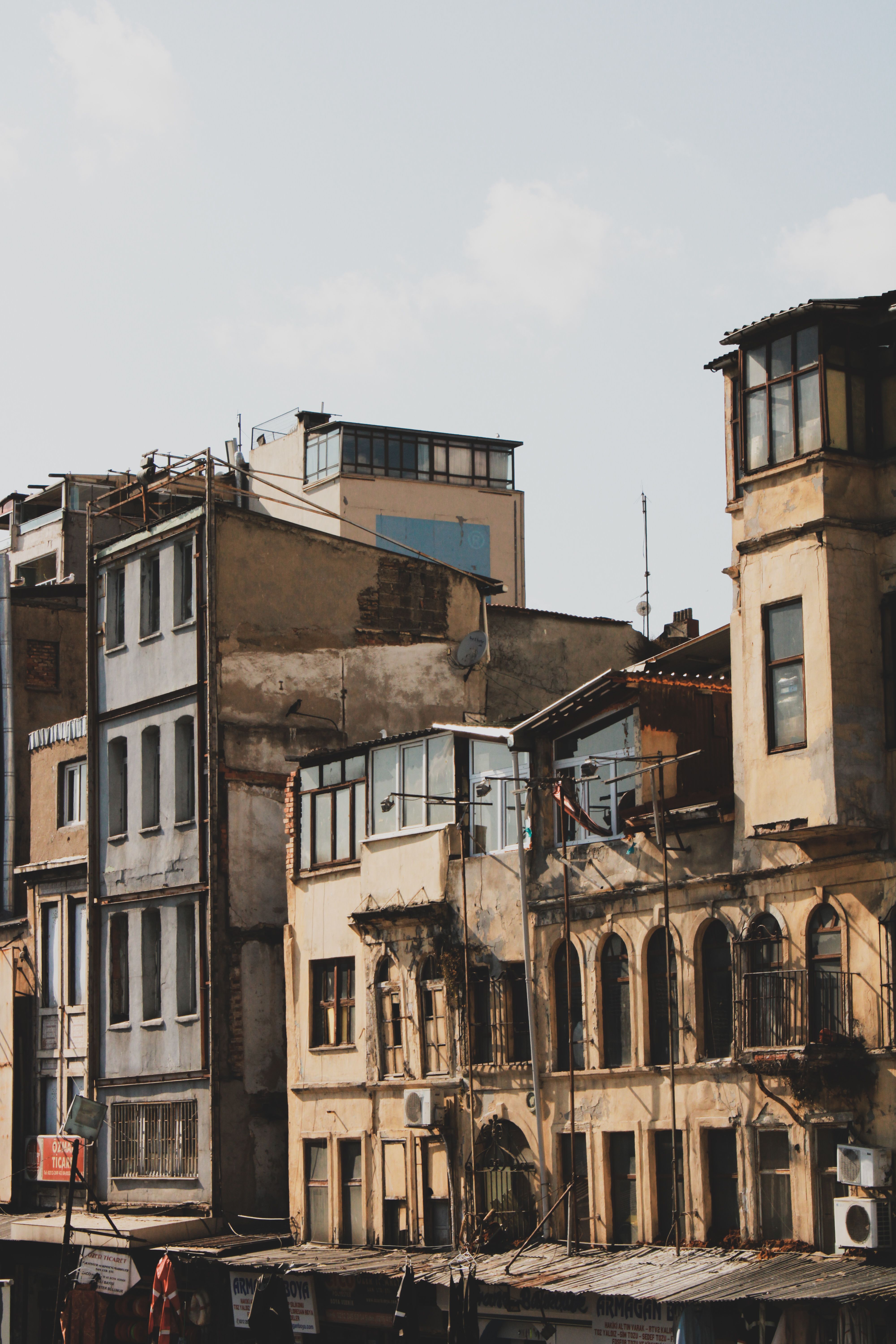 Brown Concrete Buildings · Free Stock Photo