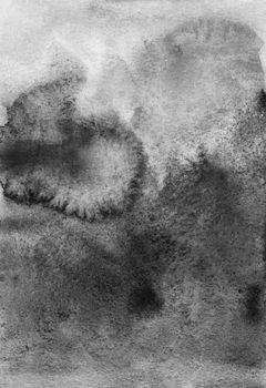 diluted black ink wash