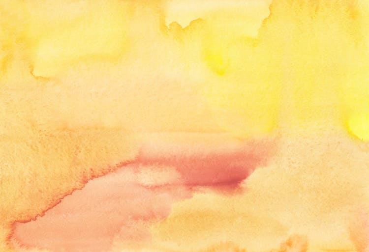 Yellow Watercolour Background