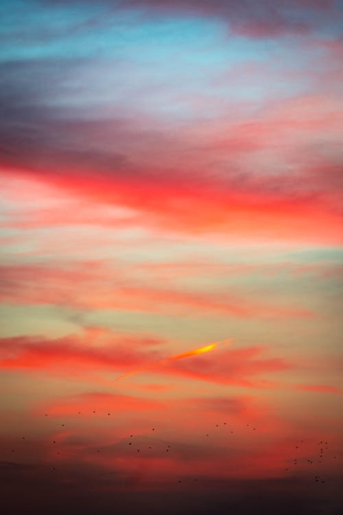 Free A Beautiful Sky During Sunset Stock Photo
