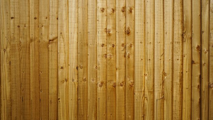 Forro de madera vertical
