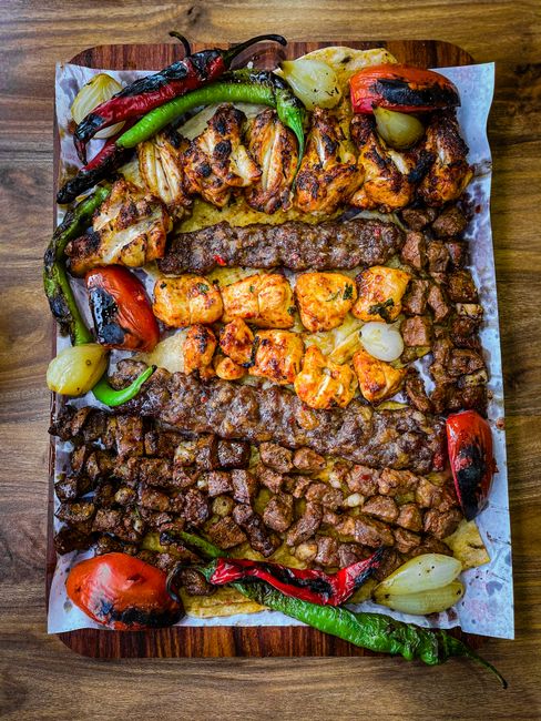 Caribbean Crab And Grilled Peppers