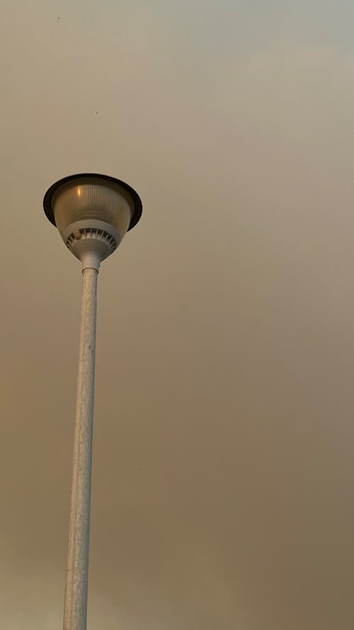 Free Street Lamp Under Gray Sky Stock Photo