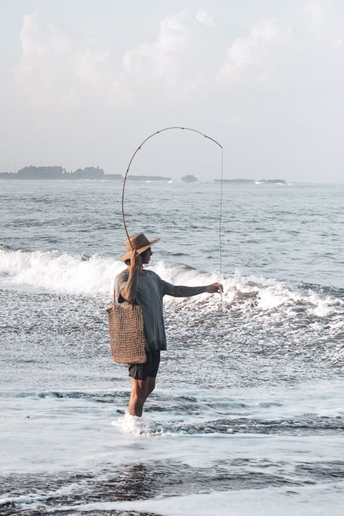 Kostenloses Stock Foto zu angeln, frau, freizeit