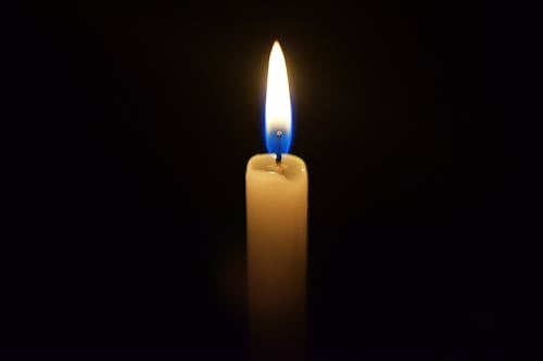 Free stock photo of candle, dark, flame
