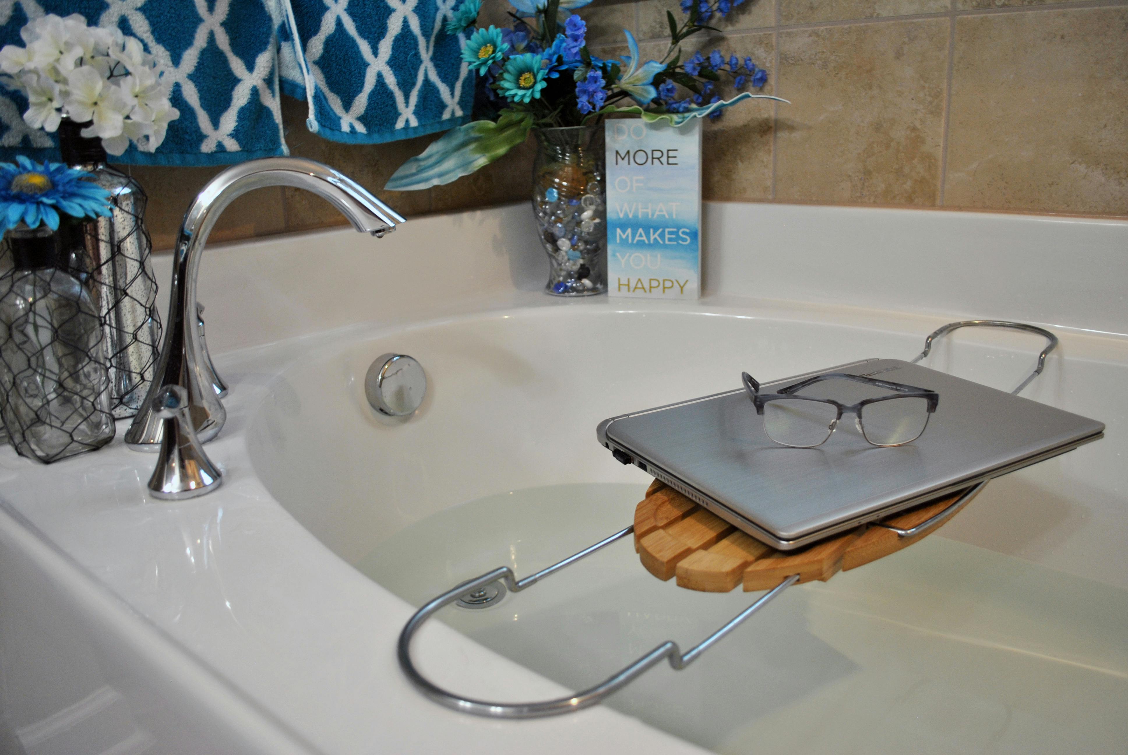 Free stock photo of bath tub, laptop, laptops